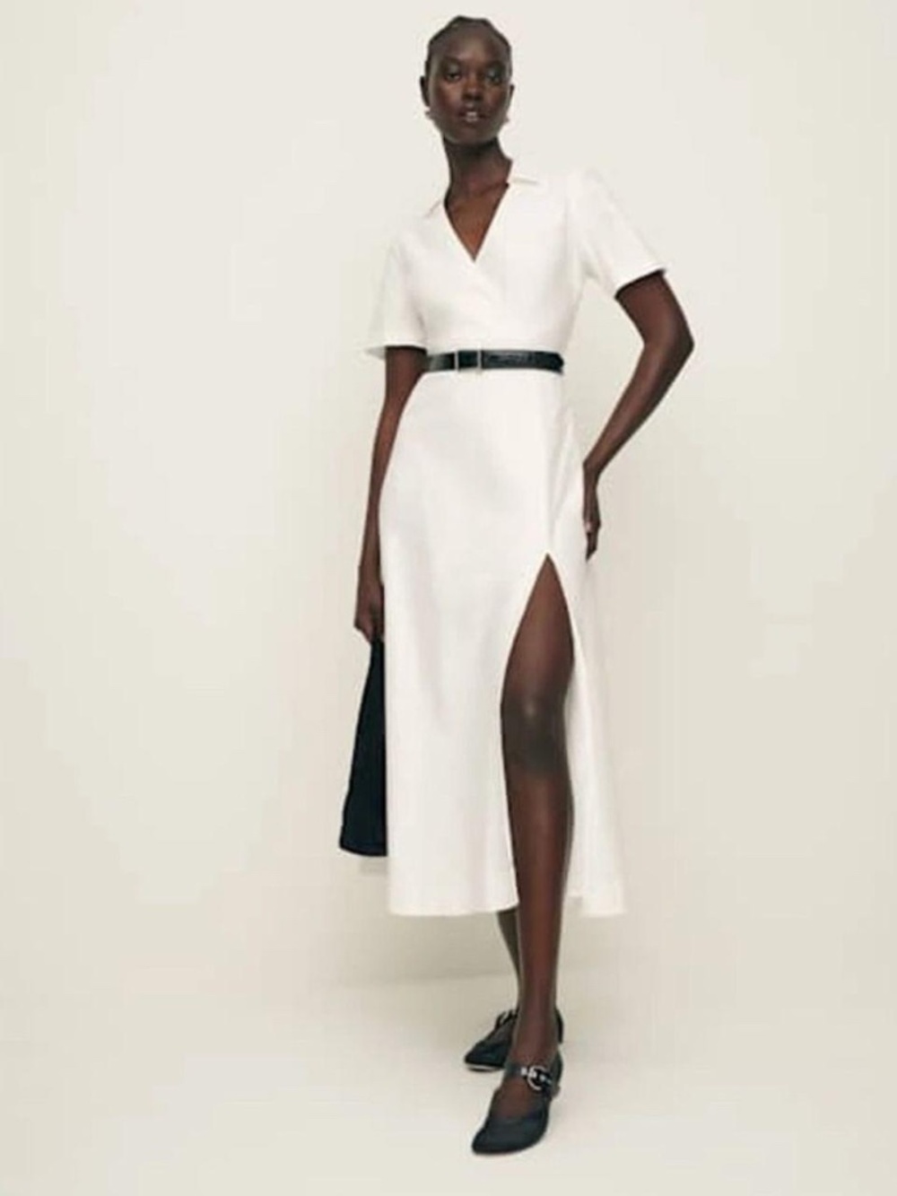 Reformation Isadora White Dress Size 2